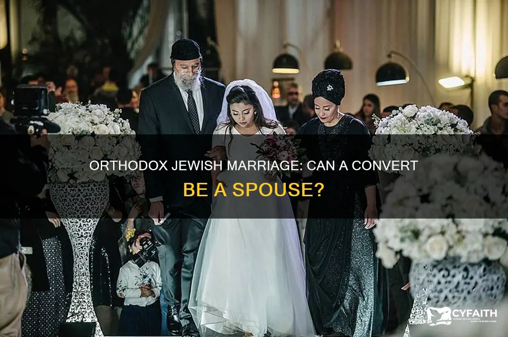 can an orthodox jew marry a convert
