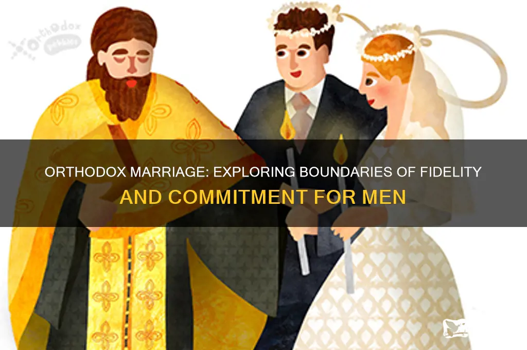 can an orthodox man have other women once married