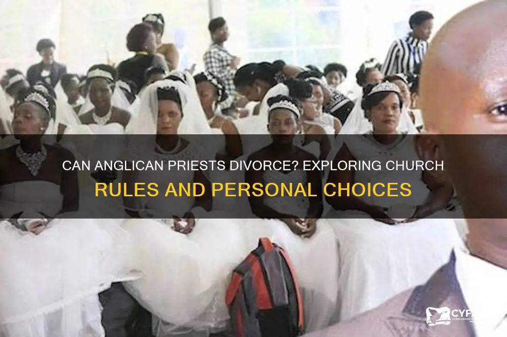 can anglican preist be divorced