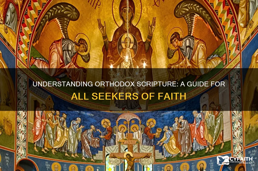 can anyone understand scripture orthodox