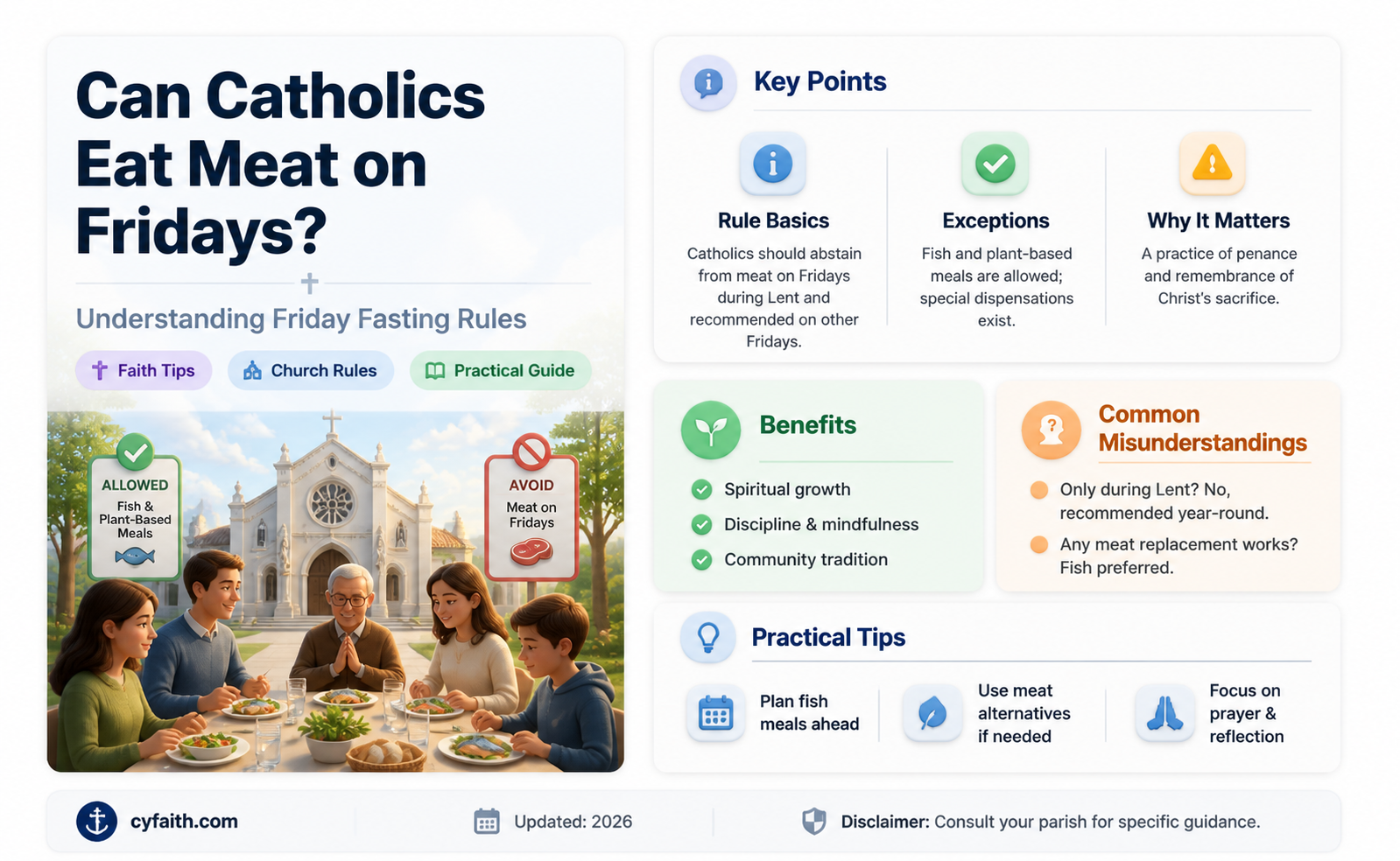 are catholic allowed to eat meat on friday