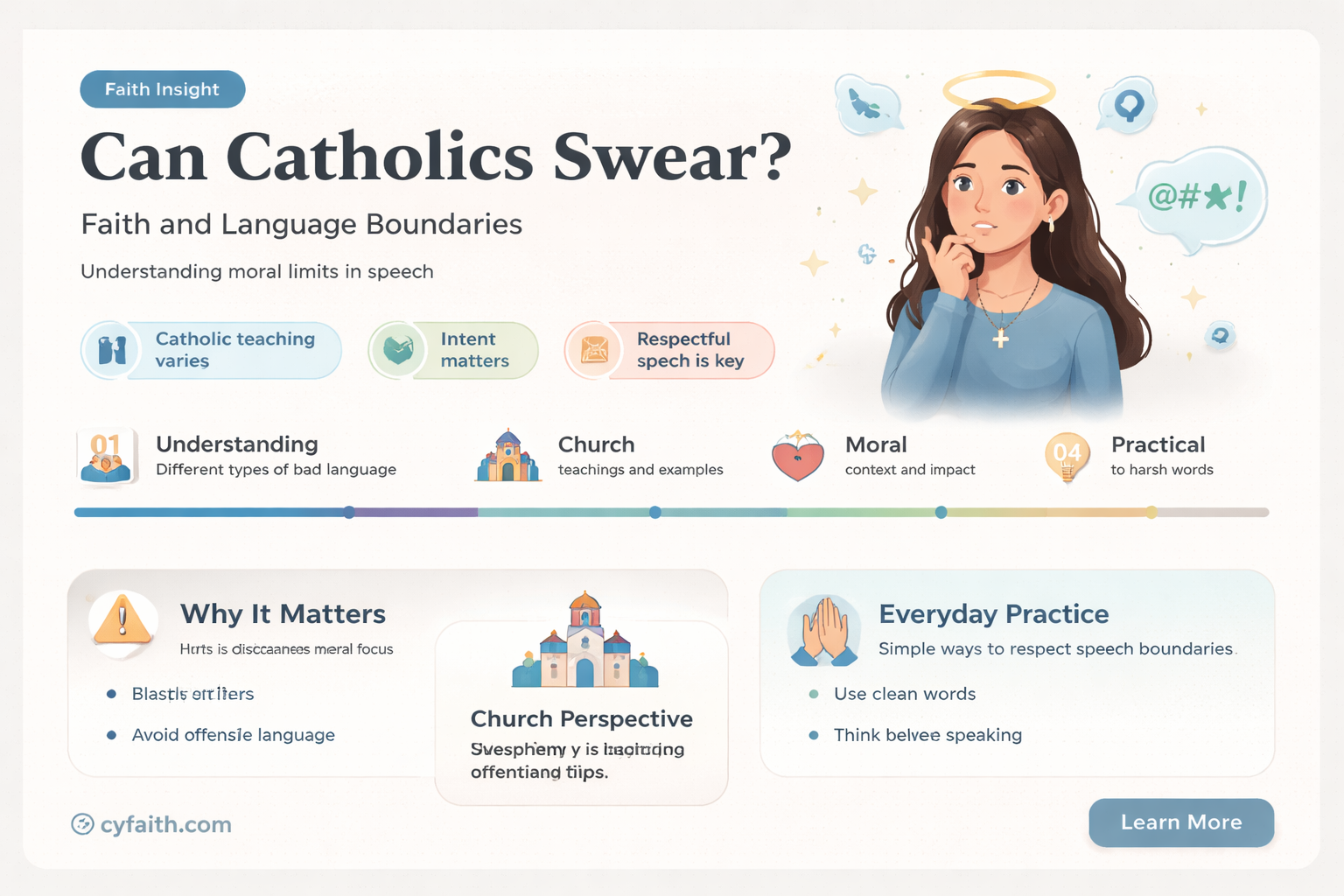 are catholics allowed to swear