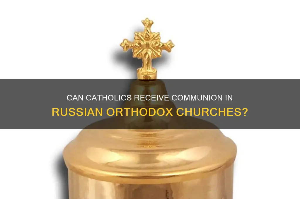 can catholics tae communion at russian orthodox