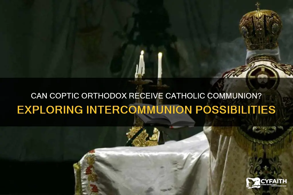 can coptic orthodox receive catholic communion
