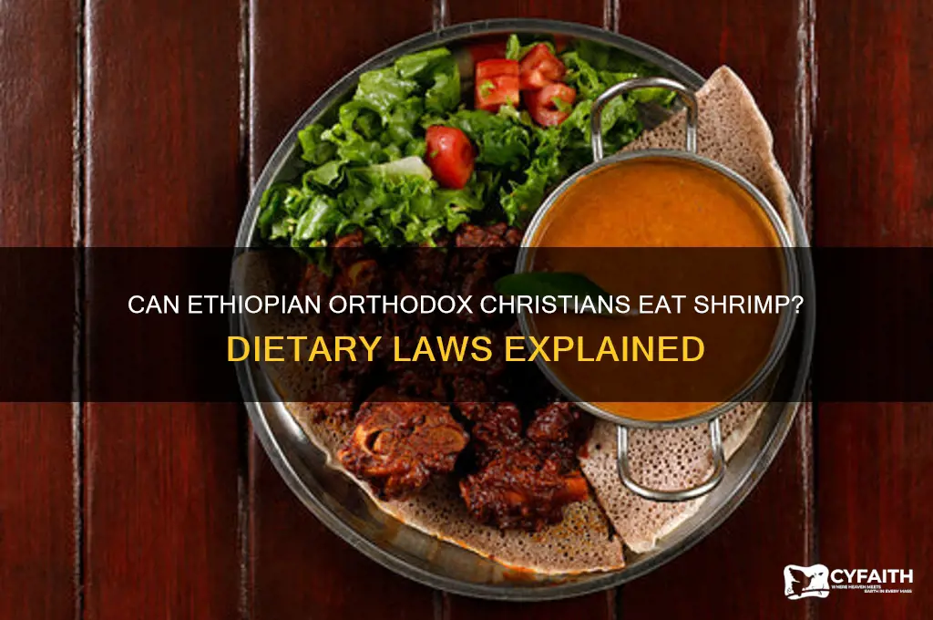 can ethiopian orthodox eat shrimp
