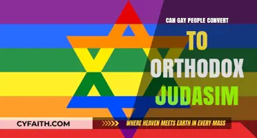 Exploring Orthodox Judaism's Stance on Gay Conversion: Possibilities and Perspectives