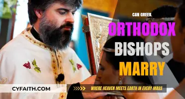 Can Greek Orthodox Bishops Marry? Exploring Clerical Marriage Rules