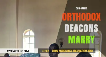Can Greek Orthodox Deacons Marry? Exploring Church Traditions and Rules