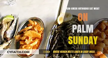 Greek Orthodox Meat Consumption Rules on Palm Sunday Explained