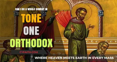 Exploring a Full Sunday in Tone One: Orthodox Worship Guide