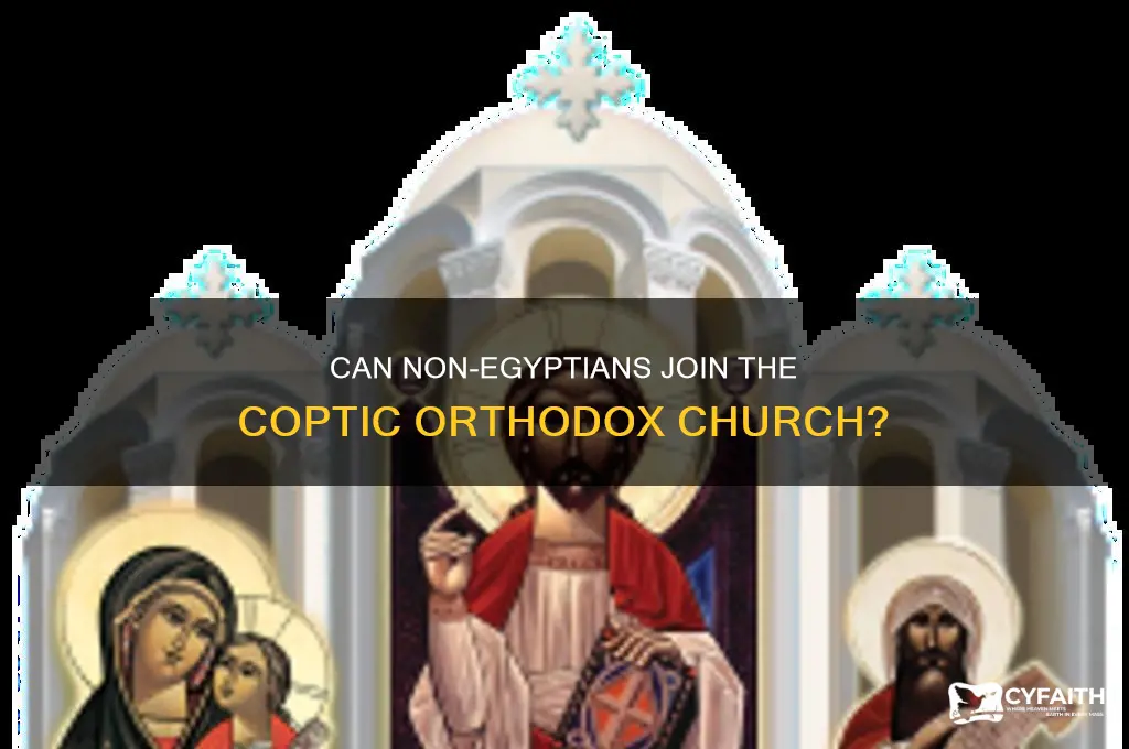 can non-egyptians become coptic orthodox