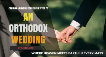Can Non-Jewish Guests Attend an Orthodox Jewish Wedding?