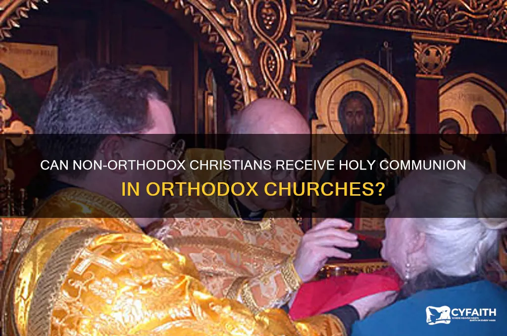 can non orthodox receive holy communion