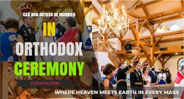 Can Non-Orthodox Couples Have an Orthodox Wedding Ceremony?