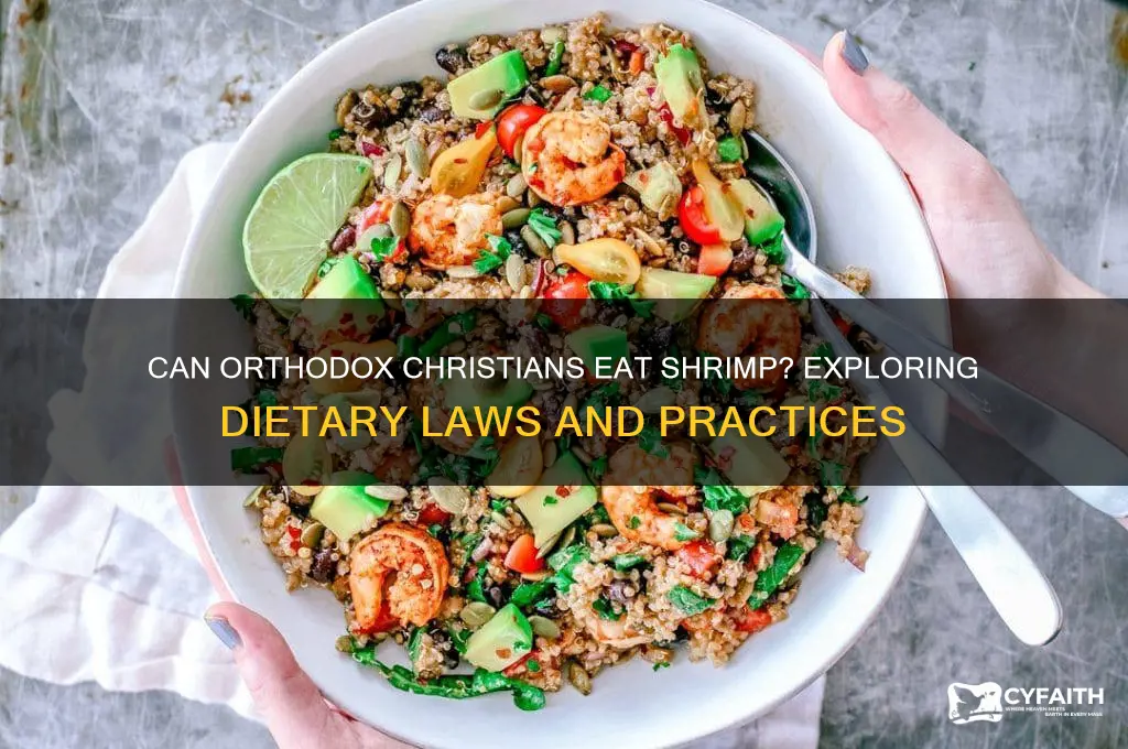 can orthodox eat shrimp