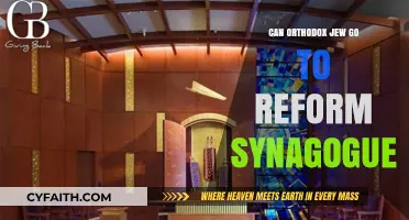 Can Orthodox Jews Attend Reform Synagogues? Exploring Jewish Denominational Boundaries