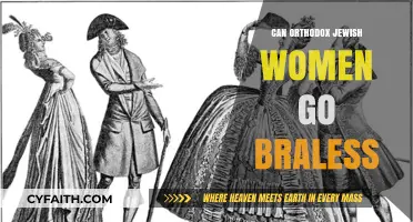 Orthodox Jewish Women and Braless Choices: Cultural Norms Explored