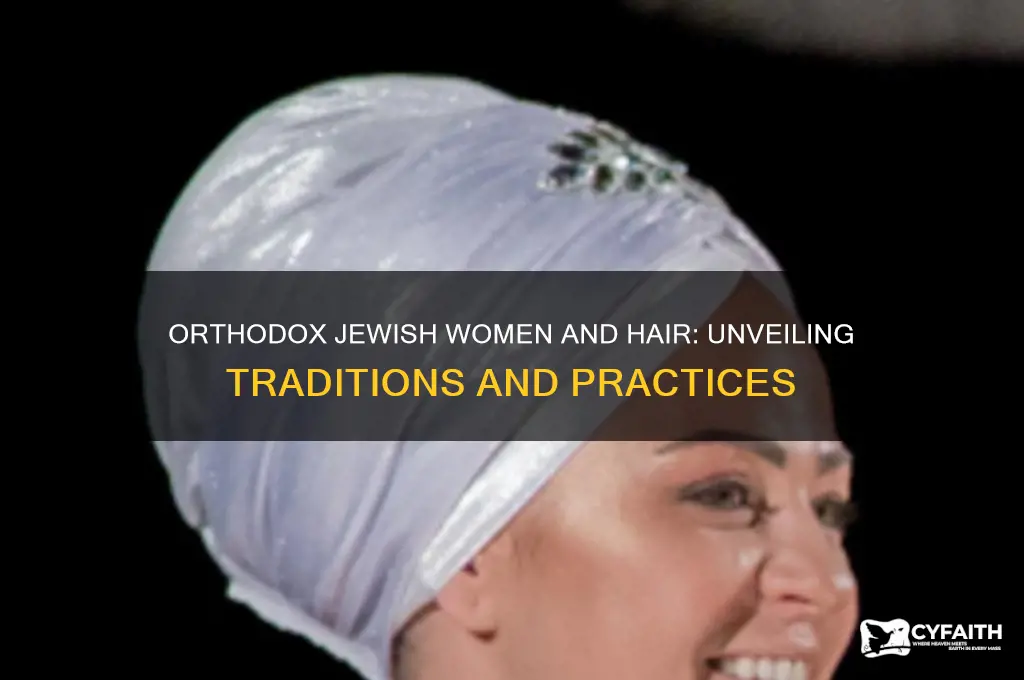 can orthodox jewish women show their hair
