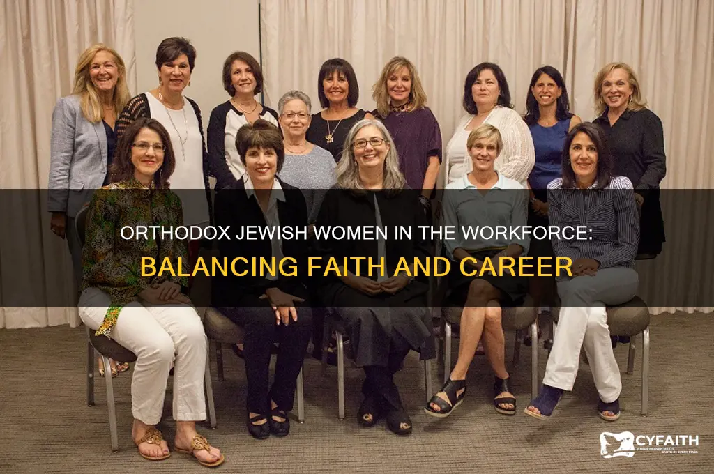 can orthodox jewish women work