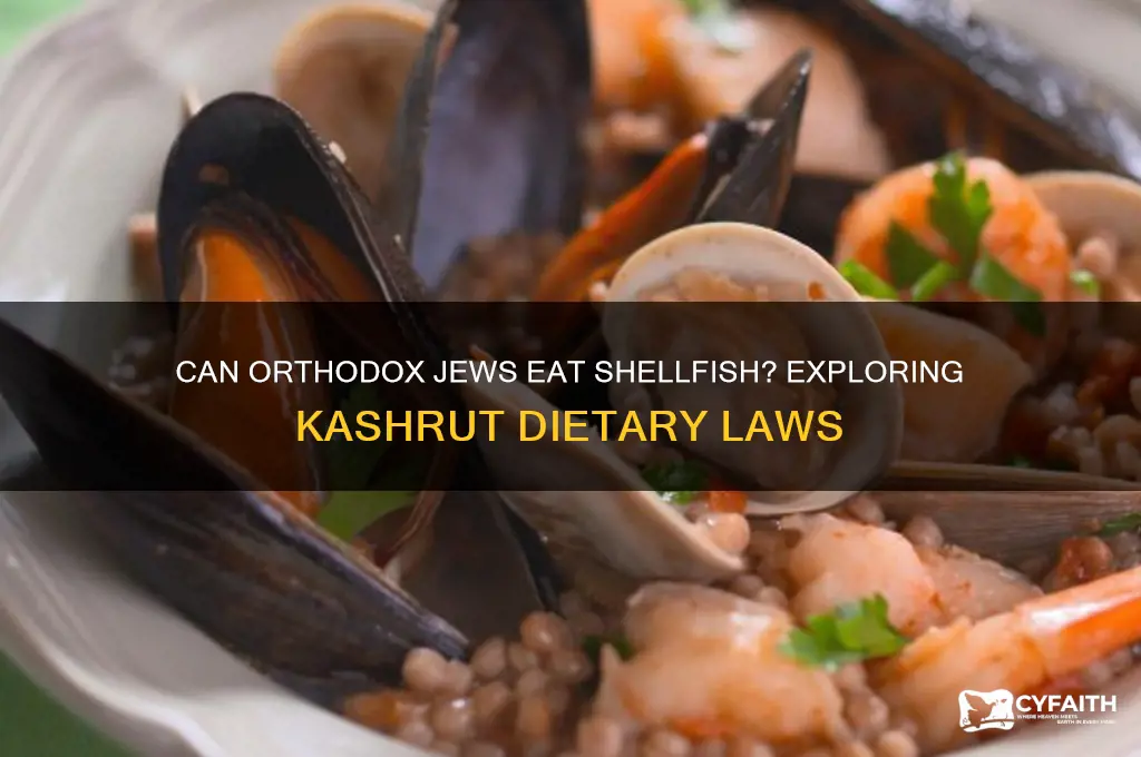 can orthodox jews eat shellfish