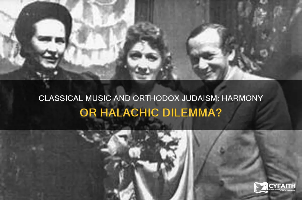 can orthodox jews listen to classical music