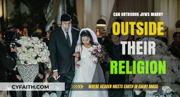 Can Orthodox Jews Marry Outside Their Faith? Exploring Religious Boundaries
