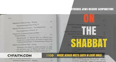 Acupuncture on Shabbat: Halachic Perspectives for Orthodox Jews