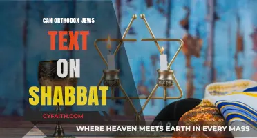 Can Orthodox Jews Text on Shabbat? Exploring Halacha and Technology