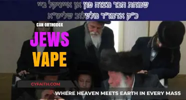 Can Orthodox Jews Vape? Exploring Halacha and Modern Habits