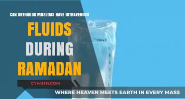 Intravenous Fluids and Ramadan: Guidance for Orthodox Muslims