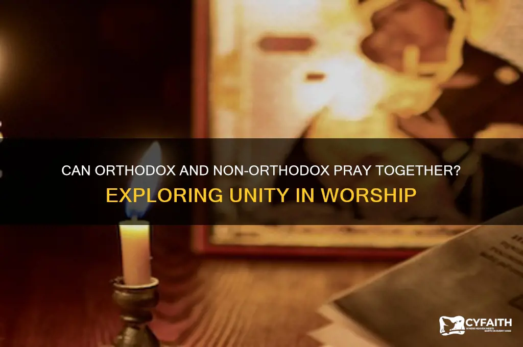 can orthodox pray with non orthodox