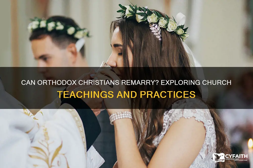 can orthodox remarry