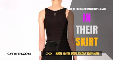 Orthodox Women's Skirt Slits: Cultural Norms vs. Personal Choice