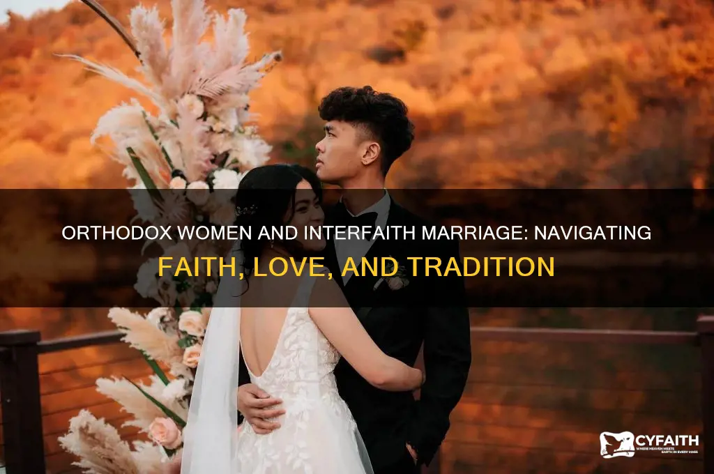 can orthodox women marry an unbeliever