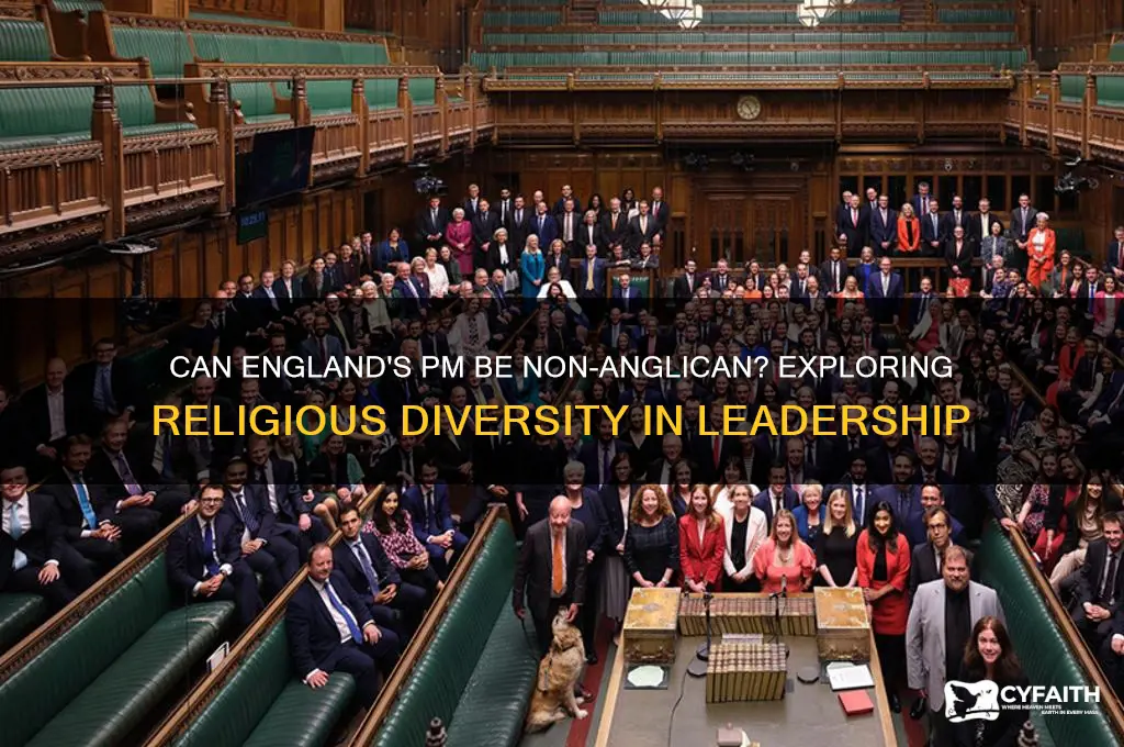 can the pm of england be other than anglican