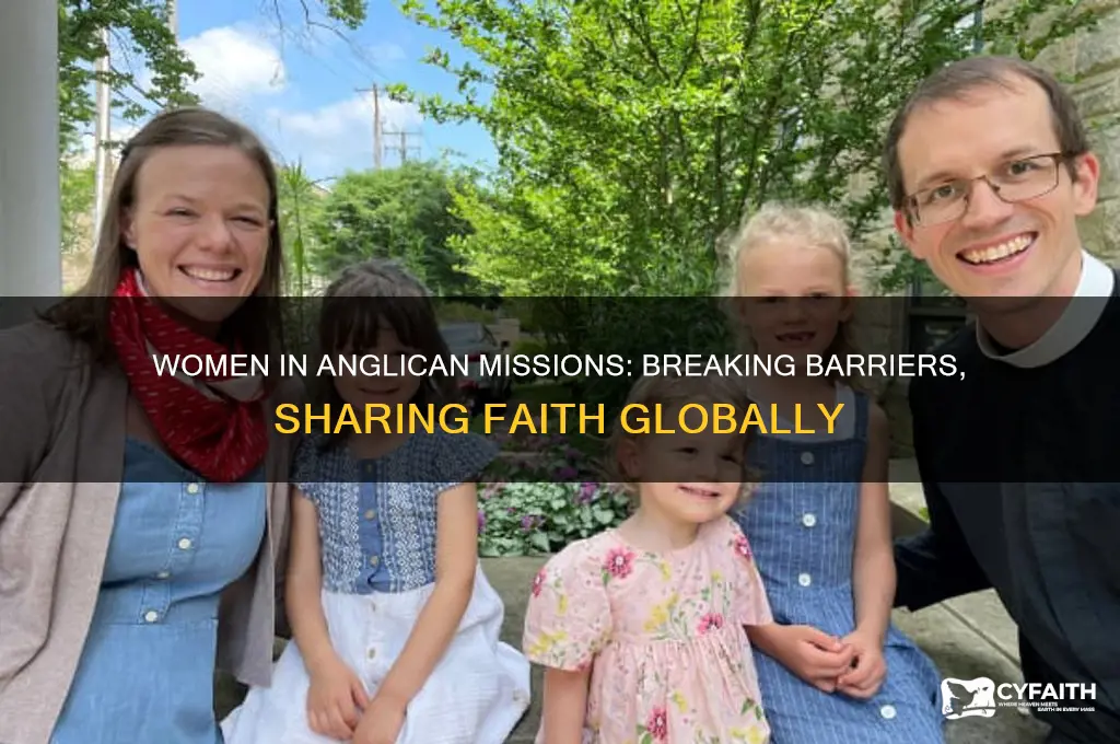 can women be anglican missionaries