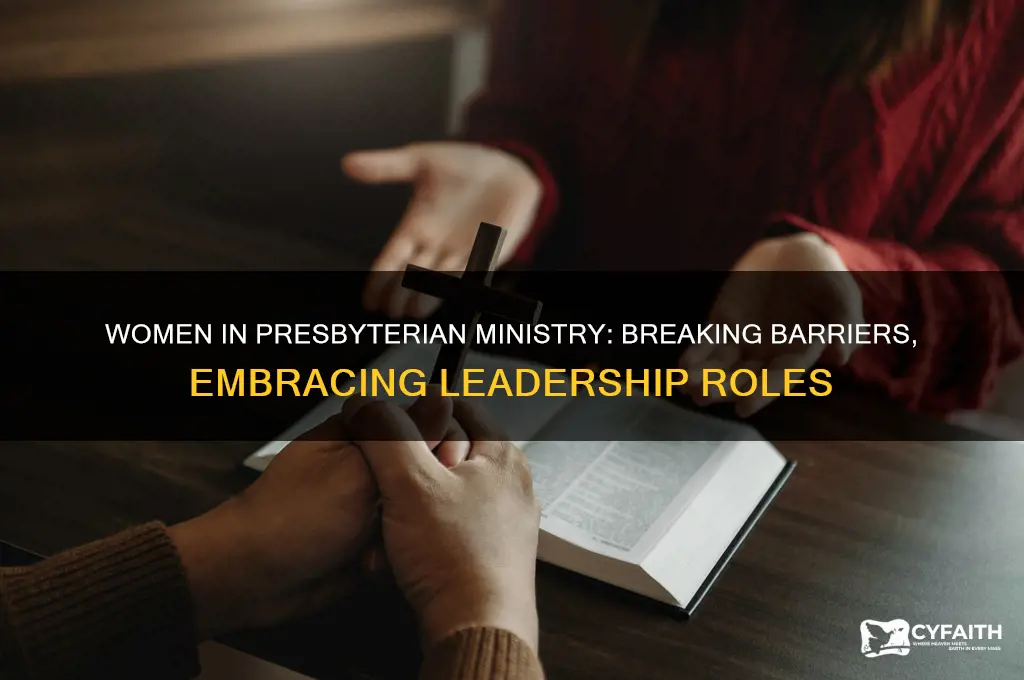 can women be presbyterian preists