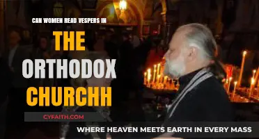 Women Reading Vespers in the Orthodox Church: Tradition and Possibilities