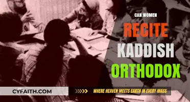 Can Women Recite Kaddish in Orthodox Judaism? Exploring Traditions and Change