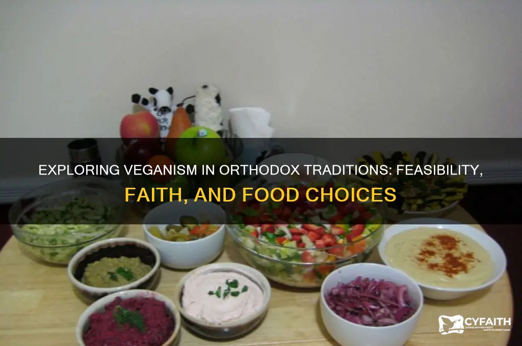 can you be vegan in orthodox