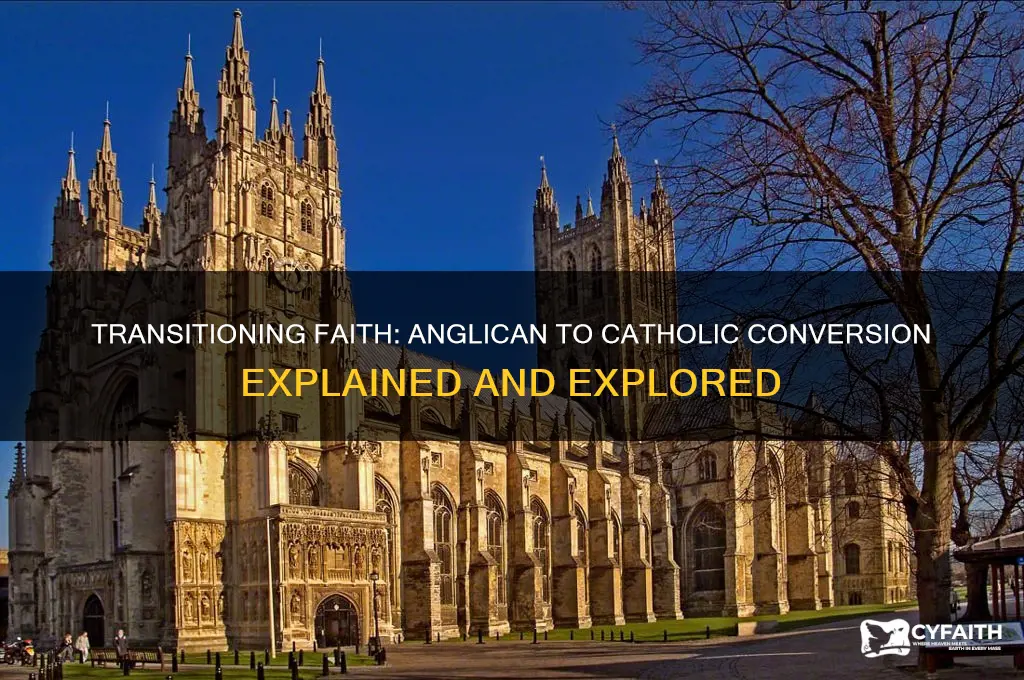 can you change from anglican to catholic