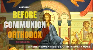 Orthodox Communion Fasting: Eating Before Receiving the Eucharist Explained