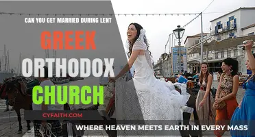 Marrying During Lent: Greek Orthodox Church Guidelines and Traditions Explained