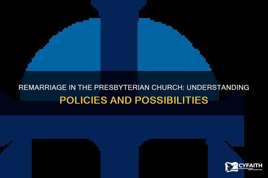 can you get remarried in presbyterian church