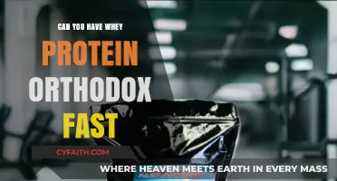 Whey Protein During Orthodox Fasting: Is It Allowed or Forbidden?