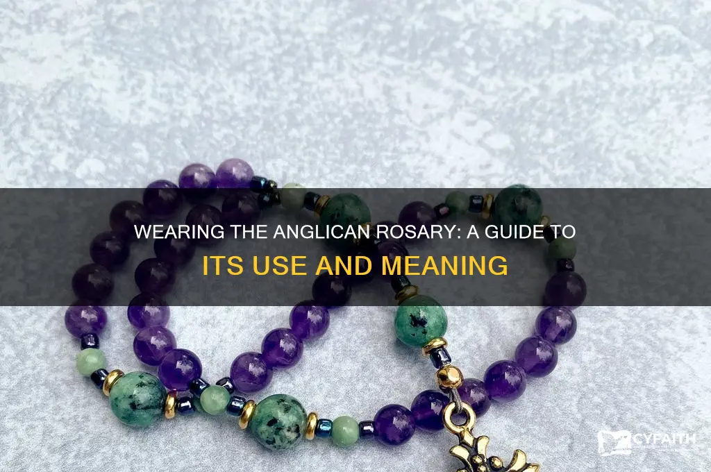 can you wear anglican rosary