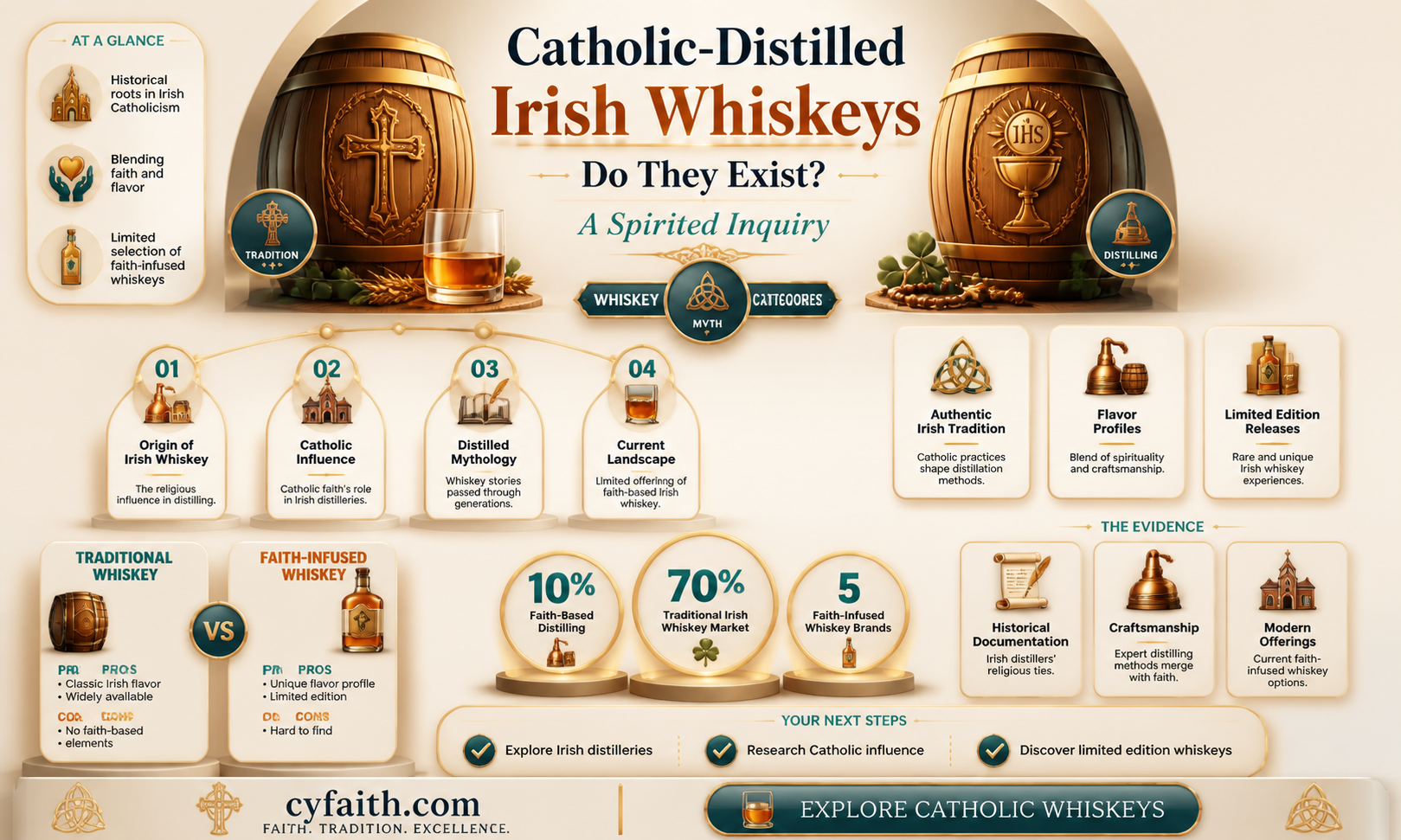 are any irish whiskeys distilled by catholics