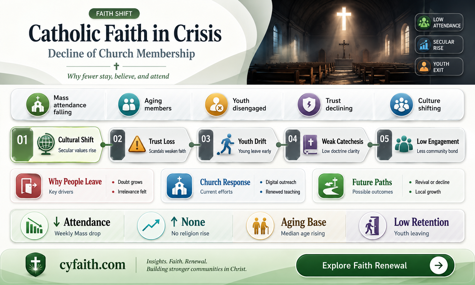are catholic in decline