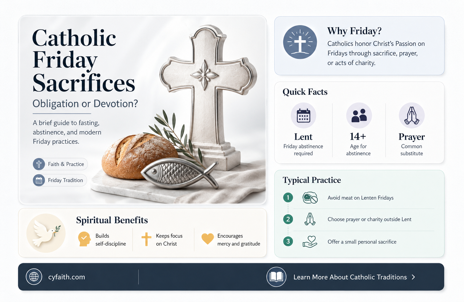 are catholics required to make a sacrifice every friday