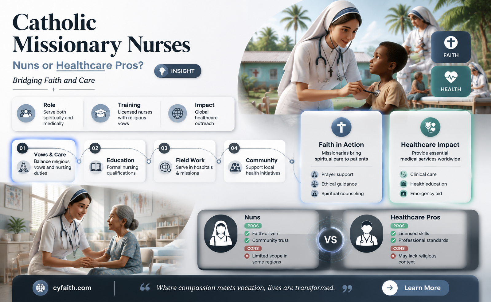 are catholic missionary nurses nuns